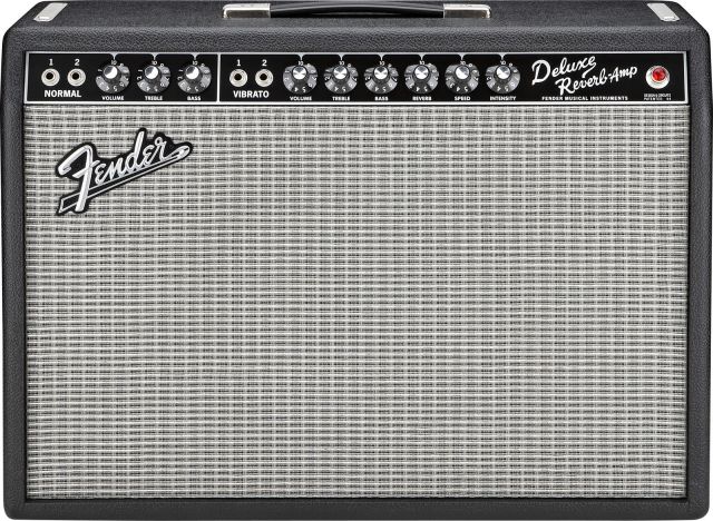 Fender 65 Deluxe Reverb - 22 Watts / 112" Jensen 7 Black Tolex
