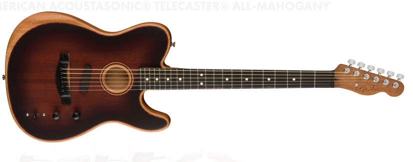Fender American Acoustasonic® Telecaster All-Mahogany