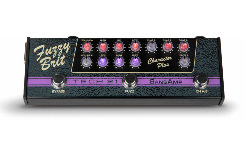 Tech 21 Sansamp Character Plus Fuzzy Brit