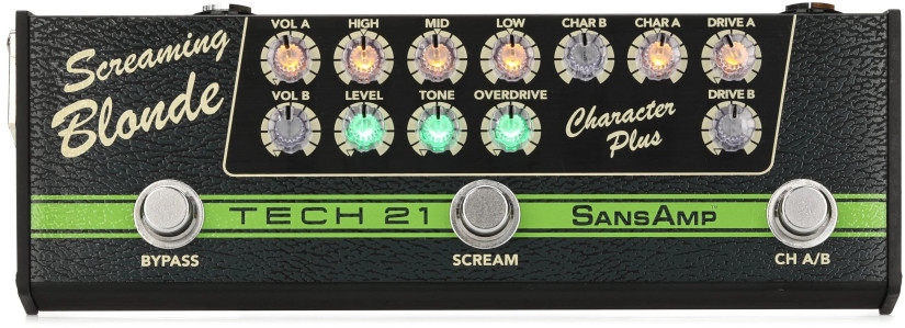 Tech 21 Sansamp Character Plus Screaming Blonde