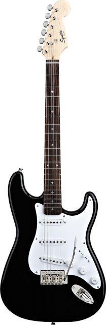 Squier Stratocaster Bullet RW Black