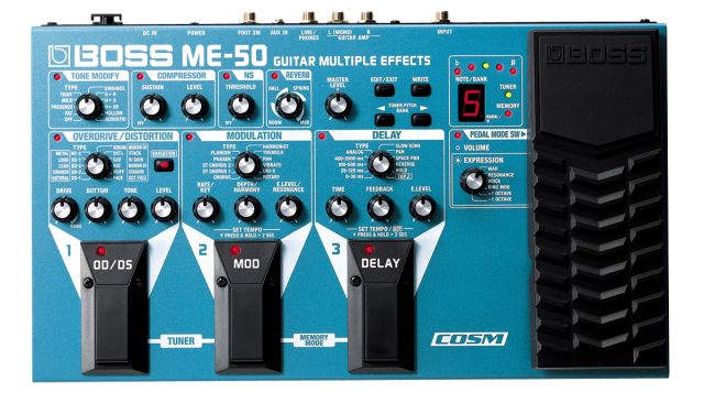 Boss ME-50 Guitar Multiple Effects