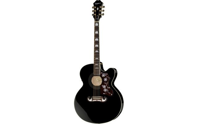 Epiphone EJ-200CE BK