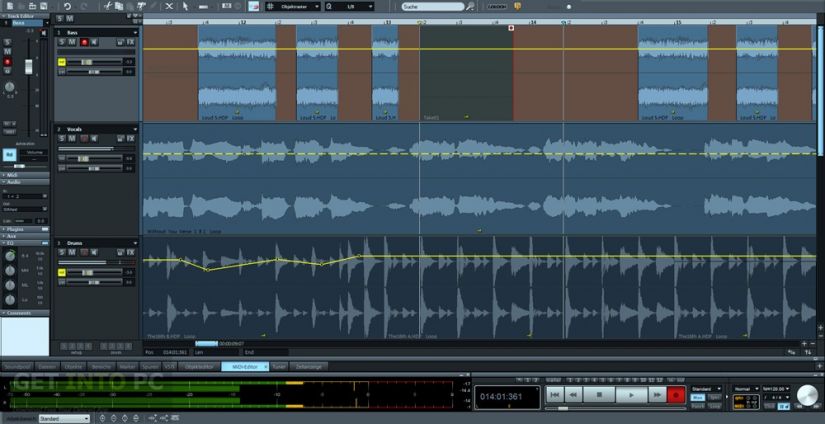 Samplitude Music Studio 2014