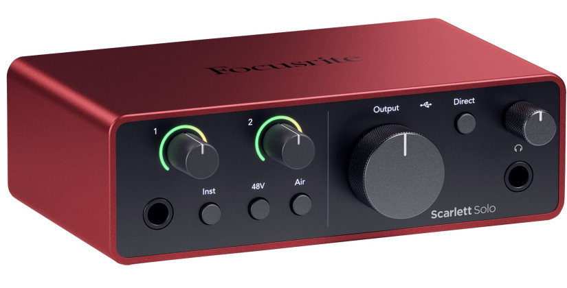 Focusrite Scarlett Solo 4th Gen