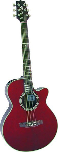 Takamine EG260C WR Transparent Wine Red