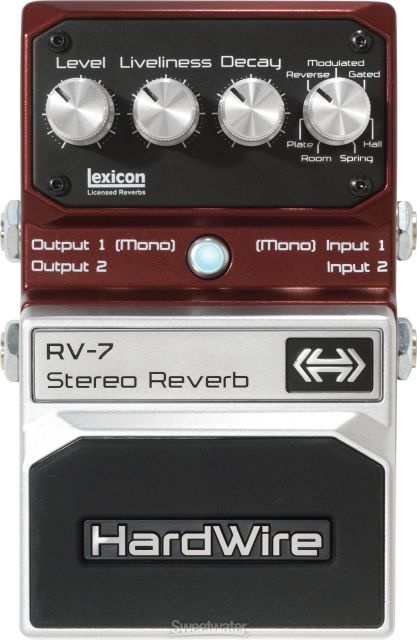 Hardwire RV7 Stereo Reverb
