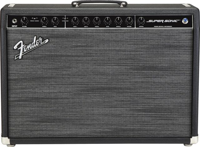 Fender Super-Sonic 112 Combo - 60 Watt - 2 Chan. - Black/Pepper