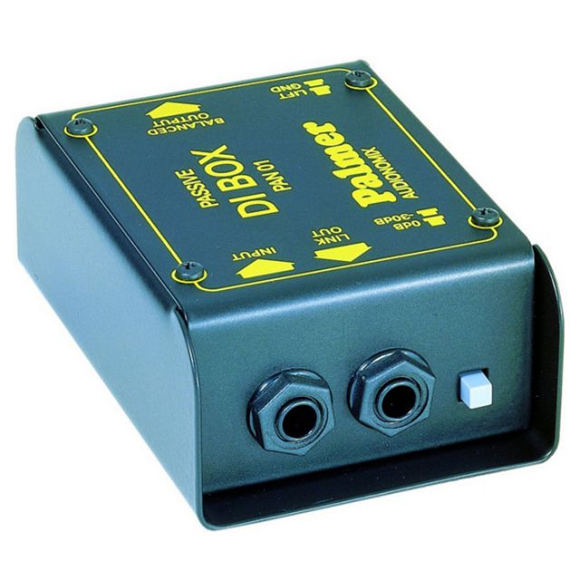 Palmer Audio Tools Palmer Pro Audionomix - Caja de Inyección Directa pasiva