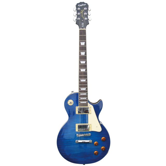 Epiphone Les Paul Standard Plus Top PRO Trans Blue