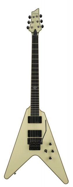 Schecter BLACKJACK V-1 ATX AGED WHITE