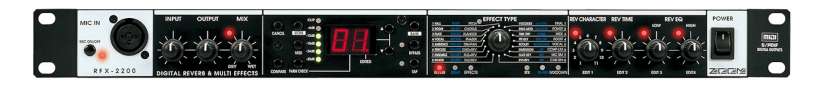Zoom RFX-2200 Digital Reverb & Multi-Effects