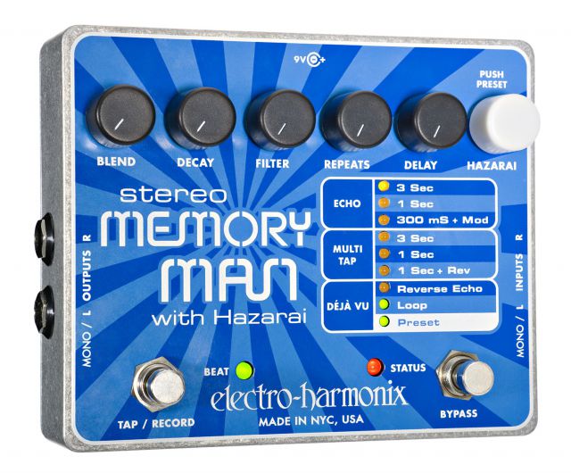 Electro-Harmonix Memory Man with Hazarai