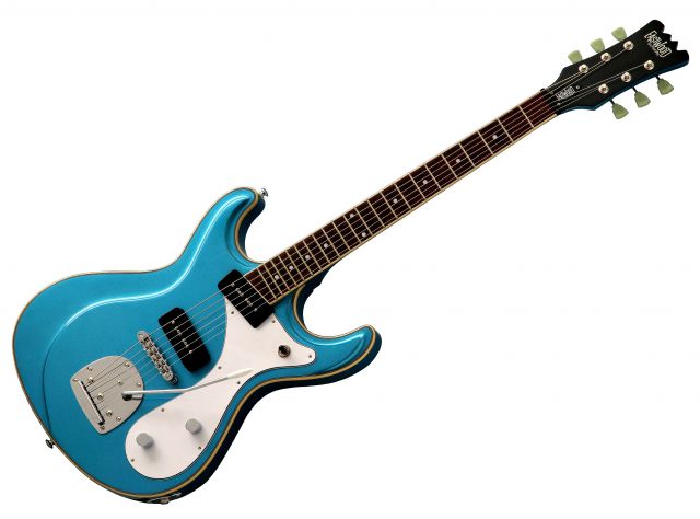 Eastwood Sidejack DLX Metallic Blue