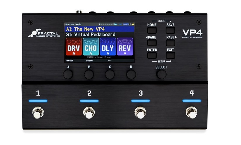 Fractal Audio Systems VP4 Virtual Pedalboard