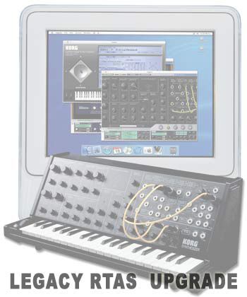Korg Upgrade RTAS Legacy Virtual MS-20