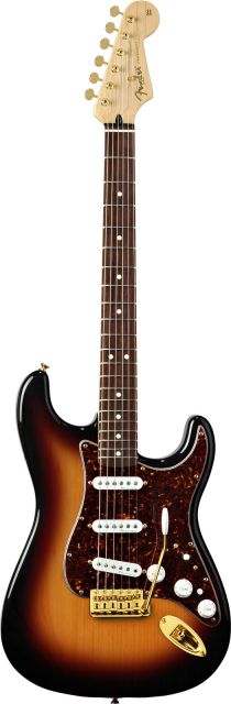 Fender Deluxe Players Strat - RW - 3 Color Sunburst