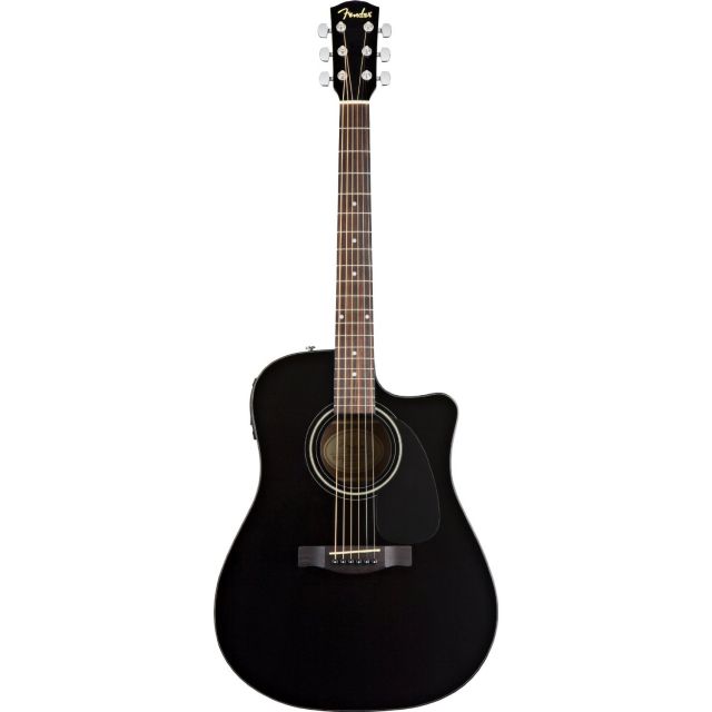 Fender CD60 CE Negra Guitarra Electroacústica