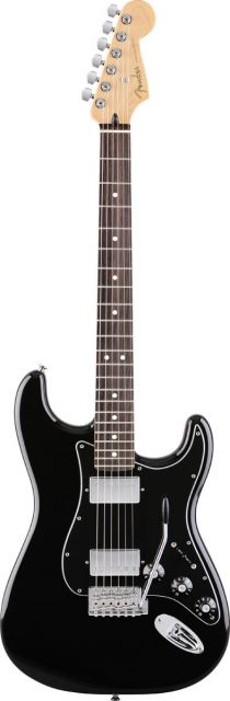 Fender Blacktop Stratocaster HH Black