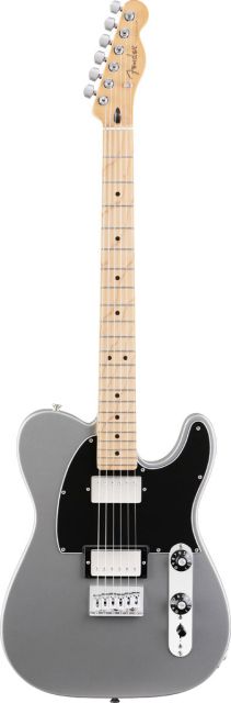 Fender Blacktop Telecaster HH Silver