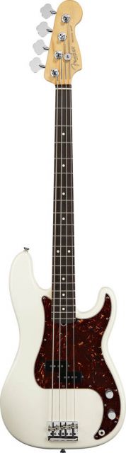 Fender American Standard P-Bass  Olympic White RW