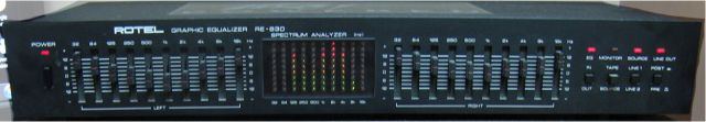Rotel Graphic Equalizer RE-830