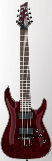Schecter HELLRAISER C-7 CHERRY