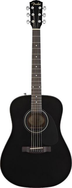 Fender CD-60 - Dreadnought - Black