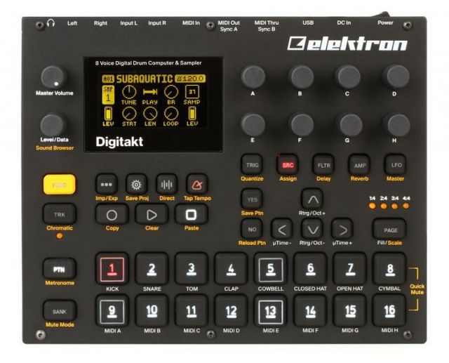 Elektron Digitakt : Opiniones y precios | Hispasonic