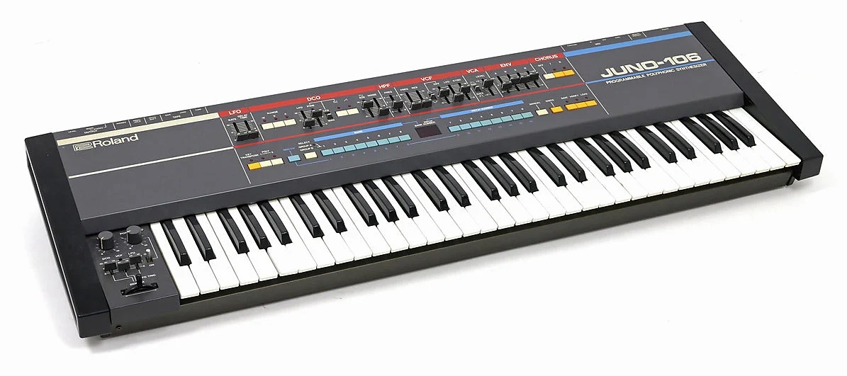 得価特価Roland ローランド JUNO-106 アナログシンセサイザー 現状品/N21F0553 ローランド