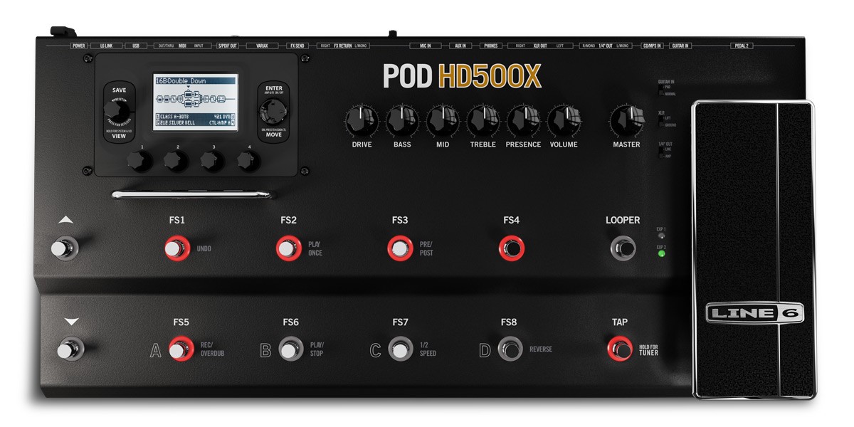 line6 POD HD アンプシミュレーター 純正電源コード付属 - 器材