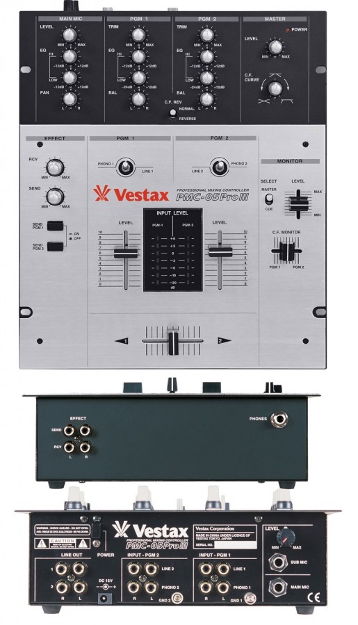 Opiniones　III　Vestax　Pro　PMC-05　y　precios　Hispasonic