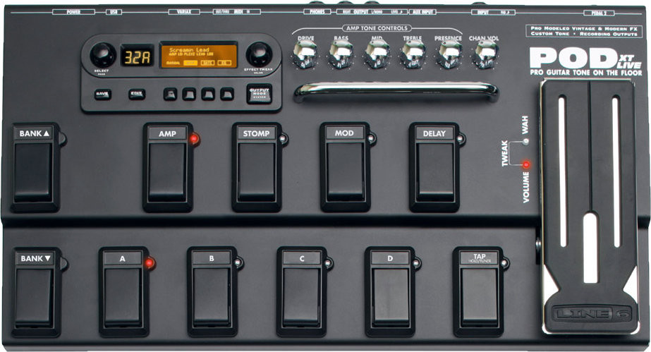 絶品】 エフェクター line6 POD XT Live エフェクター - bulldogls.es