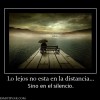 En la distancia