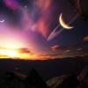The sky