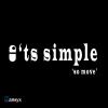 It's simple