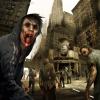 running from the zombies!!