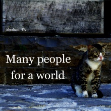 Many people for a world 