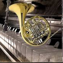 quinteto para piano y vientos en mi b M  3ºmov vivace