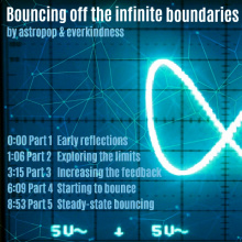 Bouncing off the infinite boundaries