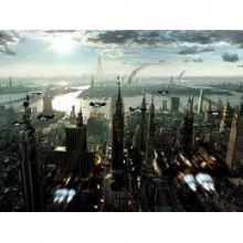 Dawn in the cannibal city