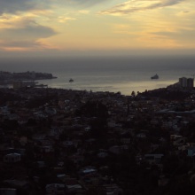 Por las calles de Valparaíso