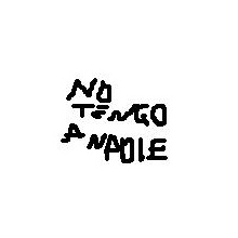 No tengo a nadie
