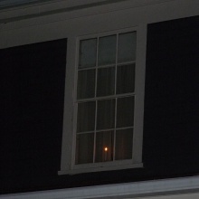 Ver la vela en la ventana