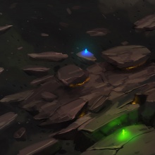 Daily Speed Paint, Desert Island